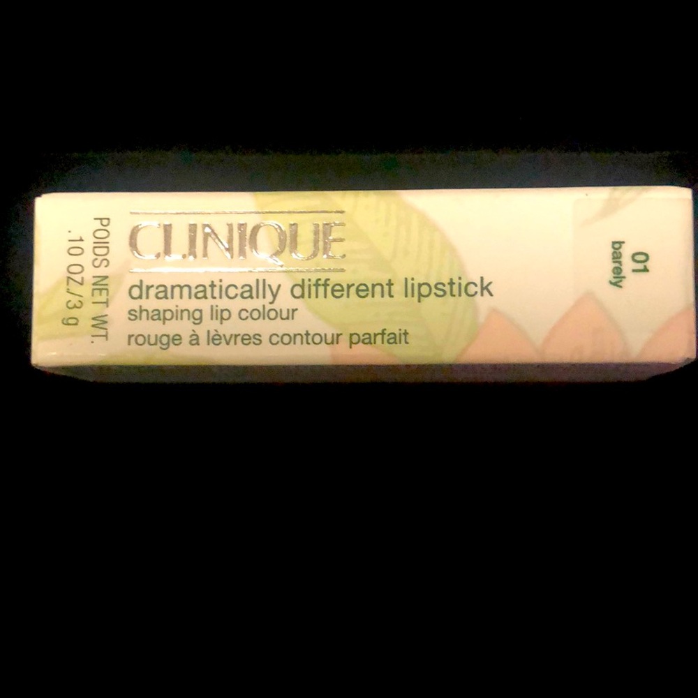 Clinique shaping lip color 01 Barely New in box.